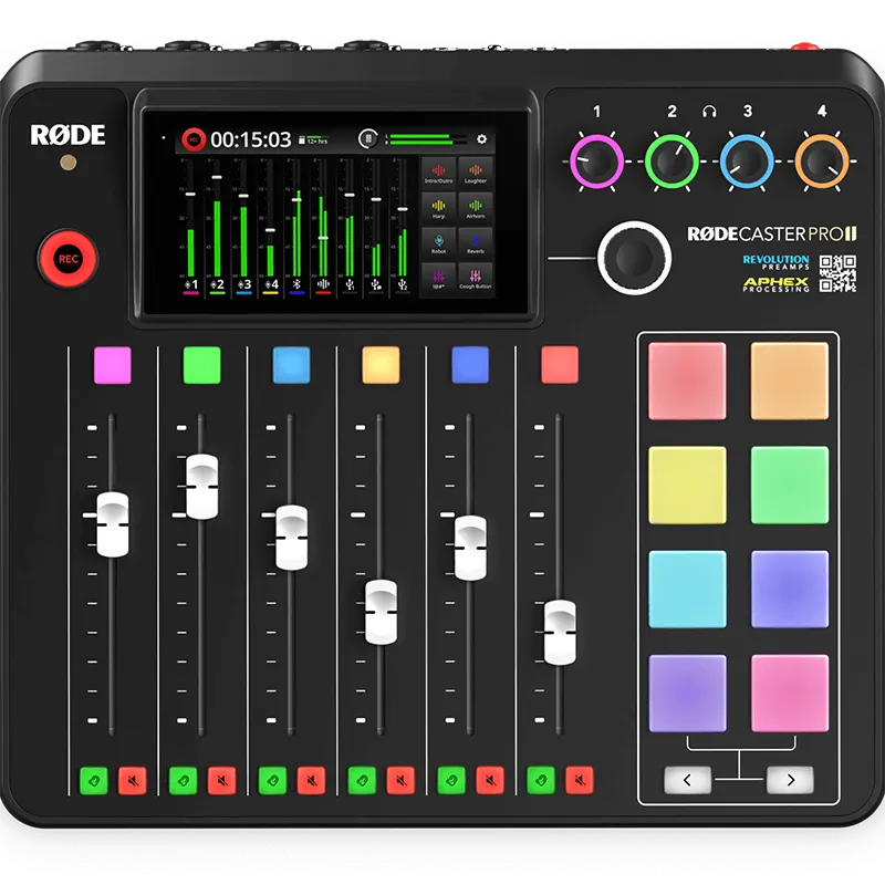 RØDECaster Pro II Black 1 Mascom International.webp